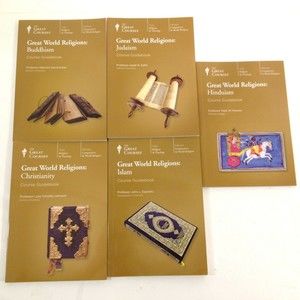 Great Courses Great World Religions Judaism,Islam,Hinduism,Buddhism,Christianity